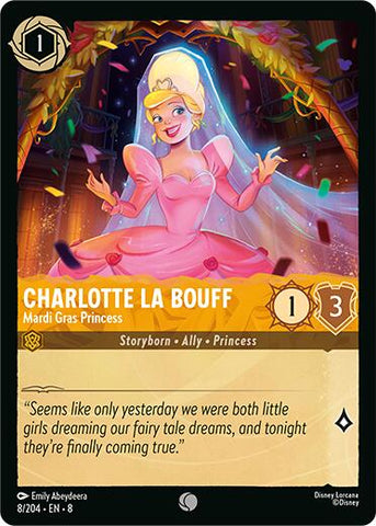 Charlotte La Bouff - Madri Gras Princess (8/204) [Reign of Jafar]