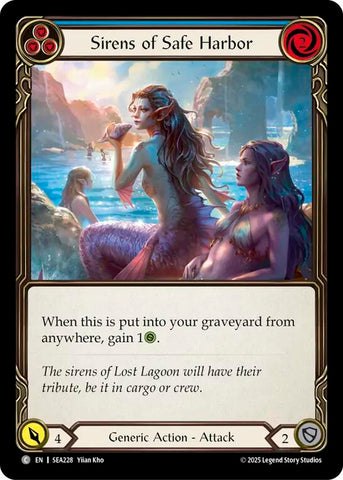 Sirens of Safe Harbor (Blue) [SEA228] (High Seas)