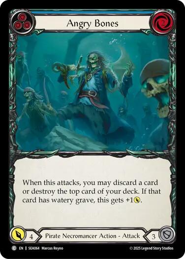 Angry Bones (Blue) [SEA064] (High Seas)