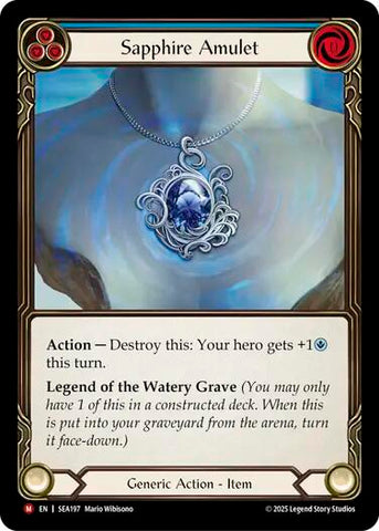 Sapphire Amulet [SEA197] (High Seas)