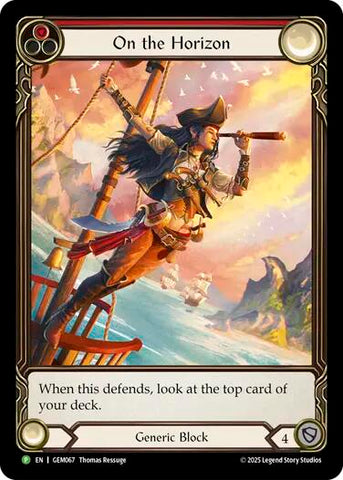 On the Horizon (Red) [GEM067] (GEM Pack 2)