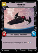 Scimitar - Sith Infiltrator (735) (Foil) (735) [Legends of the Force]