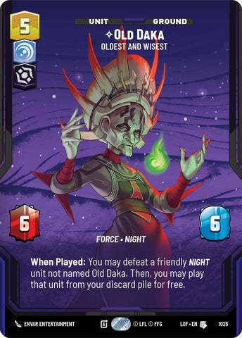 Old Daka - Oldest and Wisest (1026) (Prestige) (1026) [Legends of the Force]