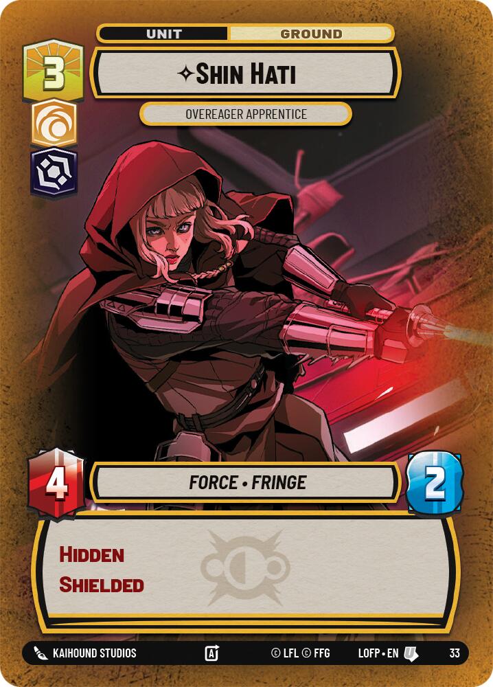Shin Hati - Overeager Apprentice (33) (33) [Legends of the Force: Weekly Play]