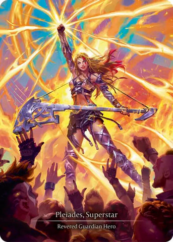 Pleiades, Superstar (Marvel) [SUP009] (Super Slam)  Cold Foil