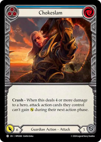 Chokeslam (Blue) [MPG060] (Mastery Pack Guardian)