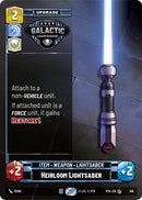 Heirloom Lightsaber (105) (105) [Organized Play Promos]