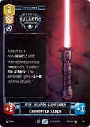 Corrupted Saber (110) (110) [Organized Play Promos]