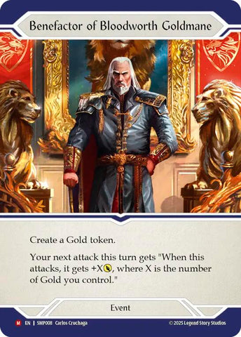 Benefactor of Bloodworth Goldmane [SMP008] (Smash Palace)