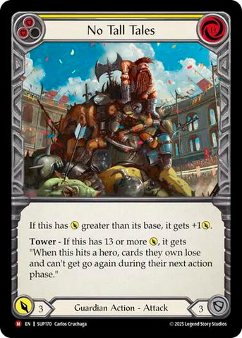 No Tall Tales [SUP170] (Super Slam)  Rainbow Foil