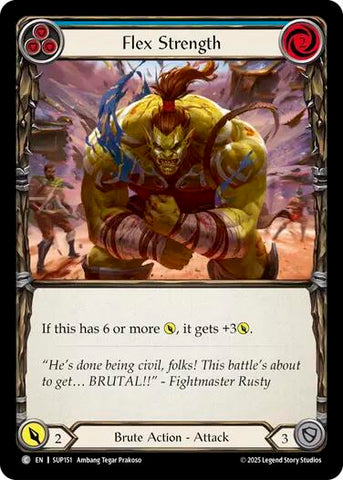 Flex Strength (Blue) [SUP151] (Super Slam)