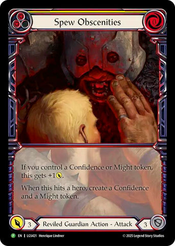 Spew Obscenities [LGS421] (Promo)  Cold Foil