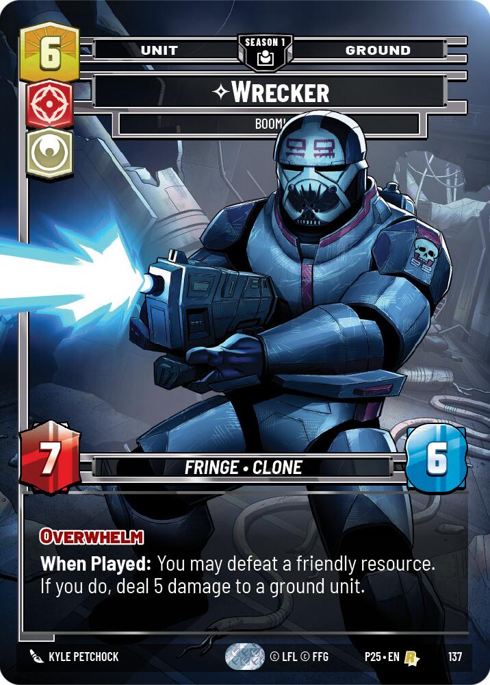 Wrecker - Boom! (137) (137) [Sector and Regional Promos: Season 1]