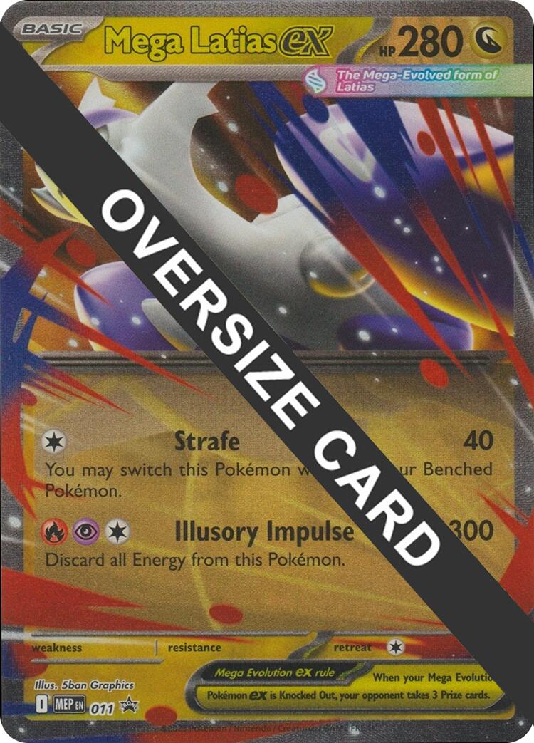 Mega Latias ex (011) (Jumbo Card) [Mega Evolution Promo]