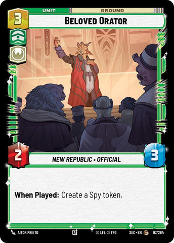 Beloved Orator (97/264) (97/264) [Secrets of Power]