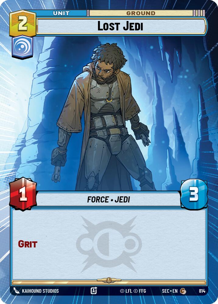 Lost Jedi (814) (Hyperspace Foil) (814) [Secrets of Power]