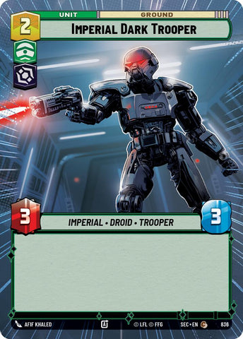 Imperial Dark Trooper (836) (Hyperspace Foil) (836) [Secrets of Power]
