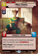 Miraj Scintel - The Weak Deserve to Kneel (Hyperspace Foil) (895) (895) [Secrets of Power]