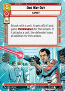 One Way Out (913) (Hyperspace Foil) (913) [Secrets of Power]