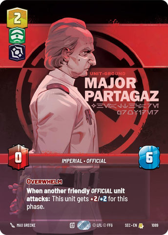 Major Partagaz - Healthcare Provider (Prestige Foil) (1089) (1089) [Secrets of Power]