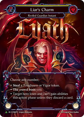 Liar's Charm [FAB373] (Promo)  Cold Foil