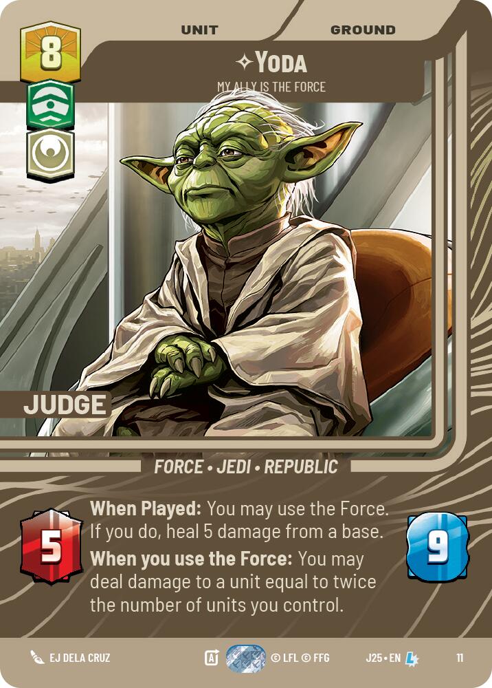 Yoda - My Ally is the Force (11) (11) [Judge Promos]