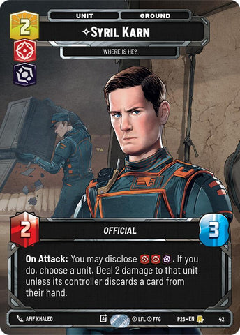 Syril Karn - Where Is He? (42) (42) [Sector and Regional Promos: Season 1]