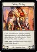 Solray Plating [PEN180] (Compendium of Rathe)  Cold Foil