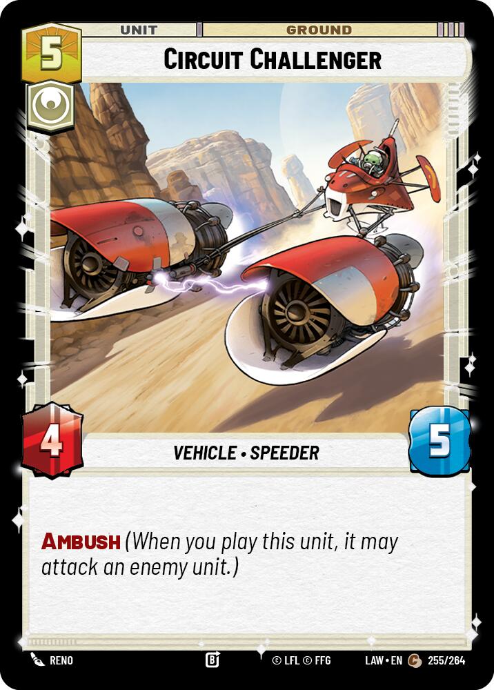 Circuit Challenger (255/264) (255/264) [A Lawless Time]