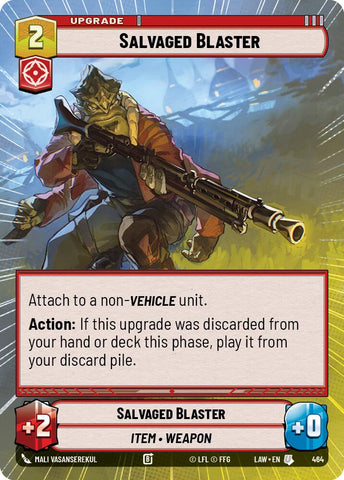 Salvaged Blaster (464) (Hyperspace) (464) [A Lawless Time]