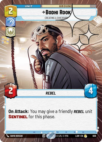 Bodhi Rook - Creating a Diversion (606) (Hyperspace Foil) (606) [A Lawless Time]