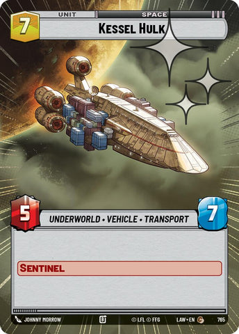 Kessel Hulk (765) (Hyperspace Foil) (765) [A Lawless Time]