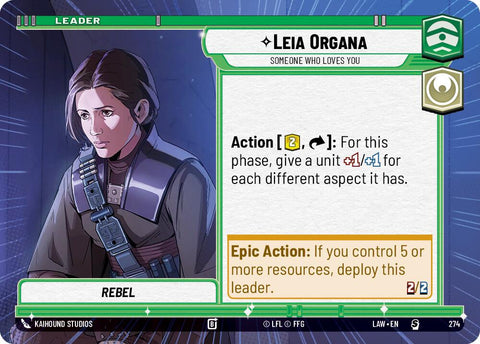 Leia Organa - Someone Who Loves You (Hyperspace) (274) (274) [A Lawless Time]