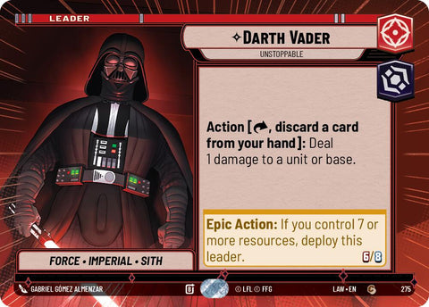 Darth Vader - Unstoppable (Hyperspace) (275) (275) [A Lawless Time]