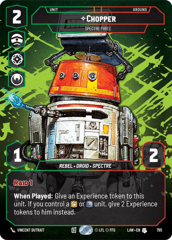 Chopper - Spectre Three (Prestige) (795) (795) [A Lawless Time]