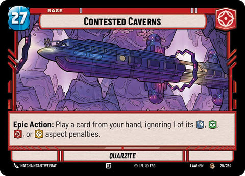 Contested Caverns // Shield (25 // T03) (25 // T03) [A Lawless Time]