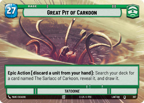 Great Pit of Carkoon (287) (Hyperspace) (287) [A Lawless Time]