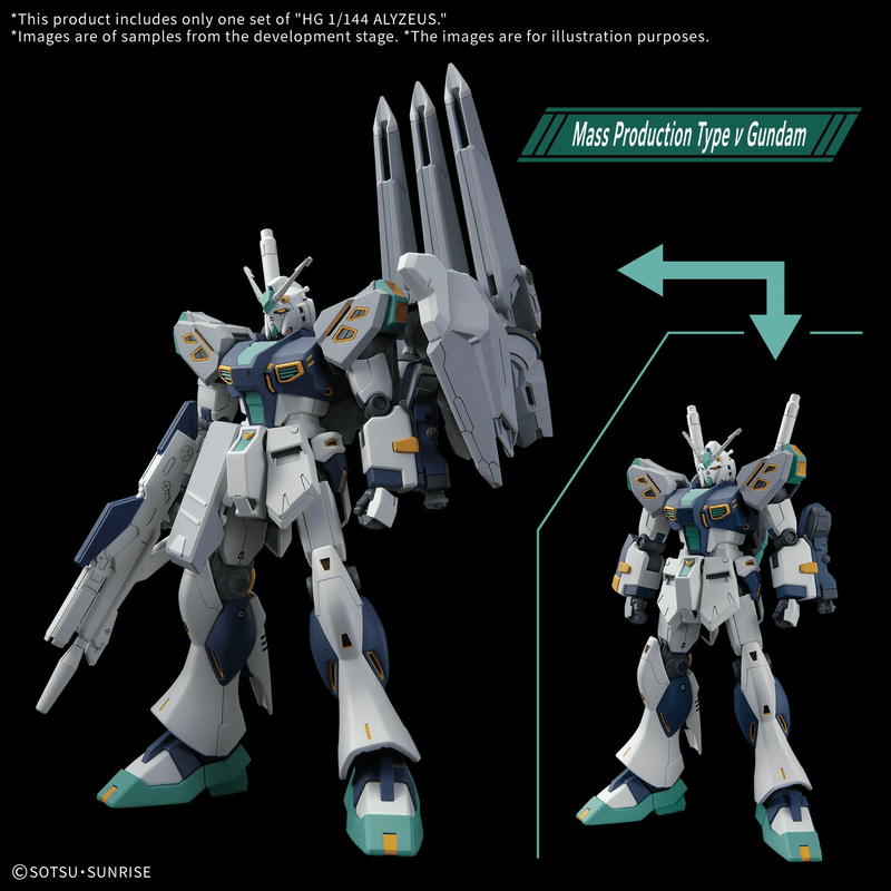 Gunpla HG 1/144 Alyzeus "Hathaway's Flash"