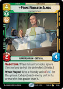 Prime Minister Almec - Scheming Populist (28/84) (28/84) [Twin Suns]