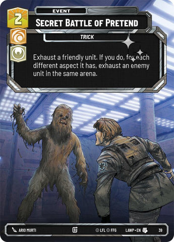 Secret Battle of Pretend (39) (Foil) (39) [A Lawless Time: Weekly Play]