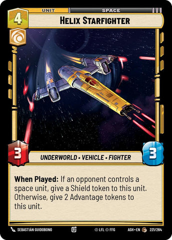 Helix Starfighter (221/264) (221/264) [Ashes of the Empire]