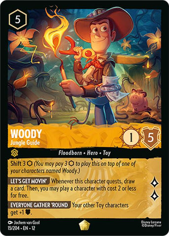 Woody - Jungle Guide (15/204) [Wilds Unknown]