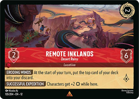 Remote Inklands - Desert Ruins (135/204) [Wilds Unknown]