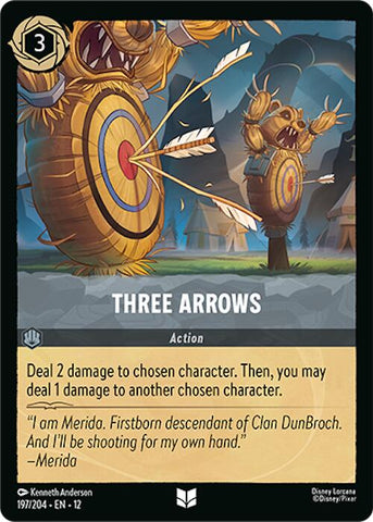 Three Arrows (197/204) [Wilds Unknown]