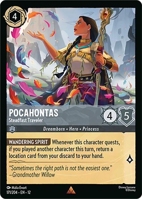Pocahontas - Steadfast Traveler (171/204) [Wilds Unknown]