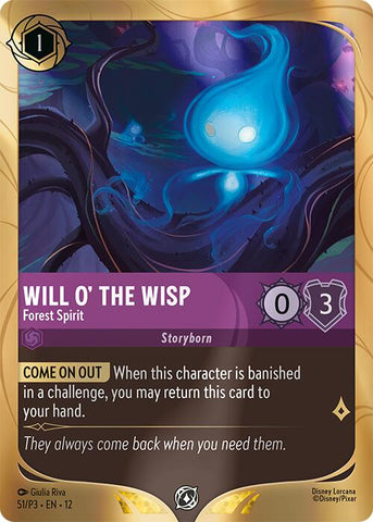 Will o' the Wisp - Forest Spirit (51) [Promo Cards]