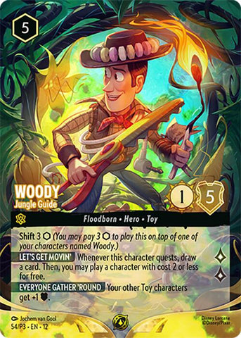Woody - Jungle Guide (Store Championship) (54) [Promo Cards]