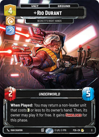 Rio Durant - Beckett's Right Hands (2) (2) [Organized Play Promos]