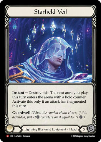 Starfield Veil [AZS003] (Armory Deck: Zyggy)  Rainbow Foil