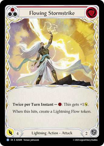 Flowing Stormstrike (Red) [AZS009] (Armory Deck: Zyggy)